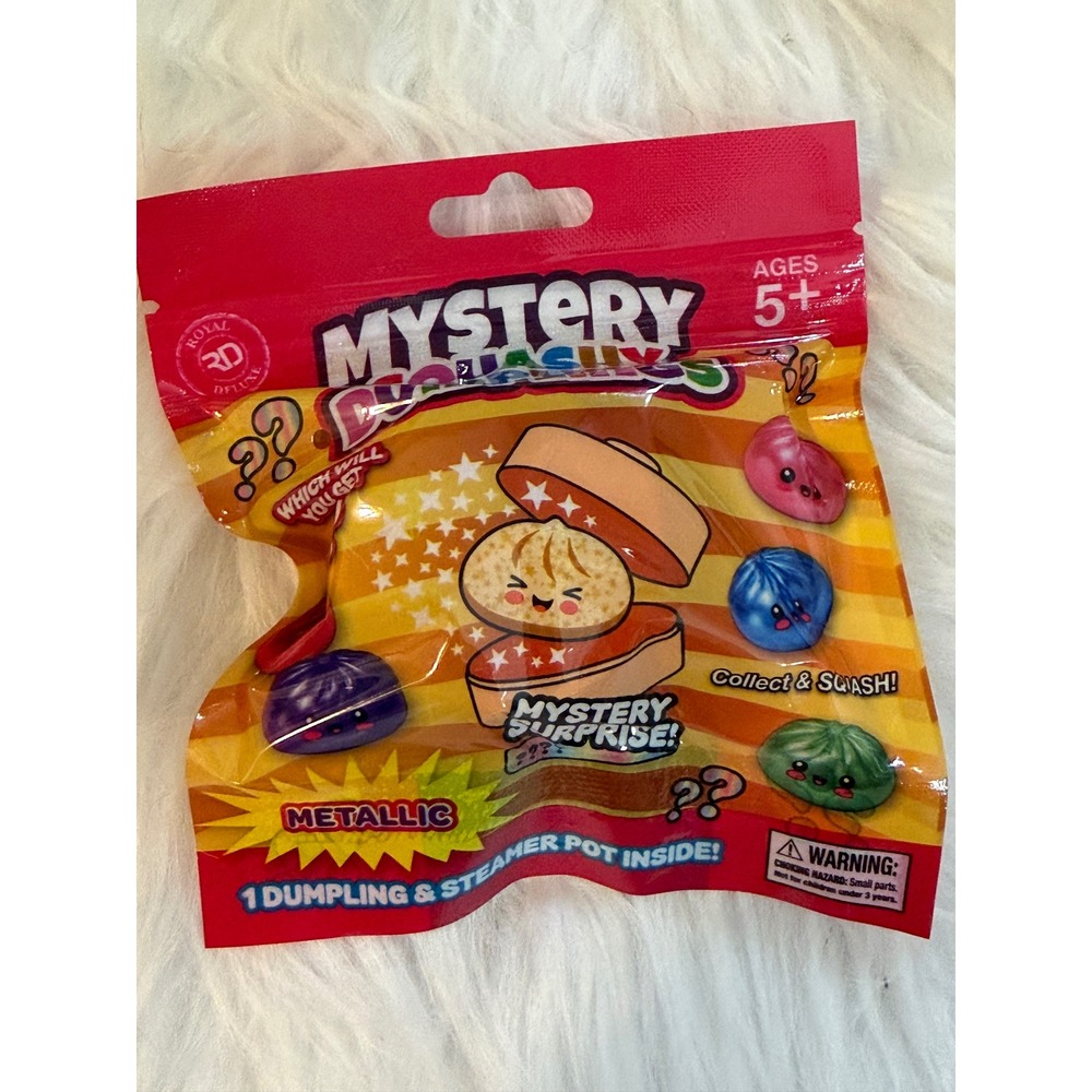 Mystery Squashy Dumplings Metallic Blind Bag Royal Deluxe Accessories TY81073